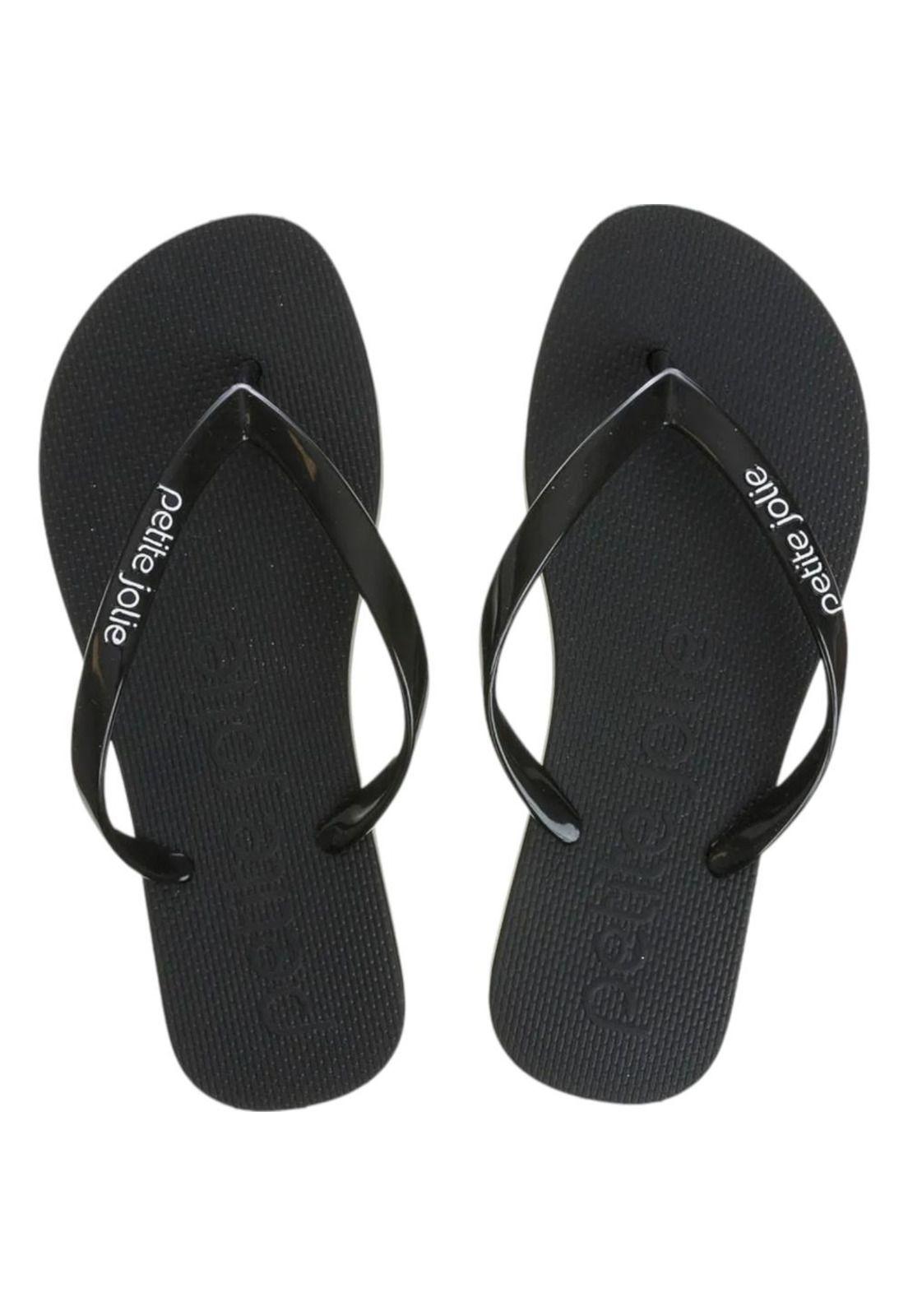 Sandalia Mujer Negro PJ6901 Petite Jolie-0