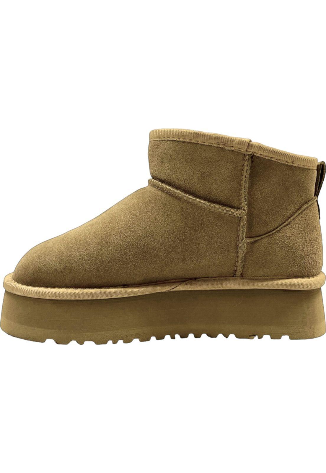 Botin Cuero Mujer Cafe San Francisco Detogni-1