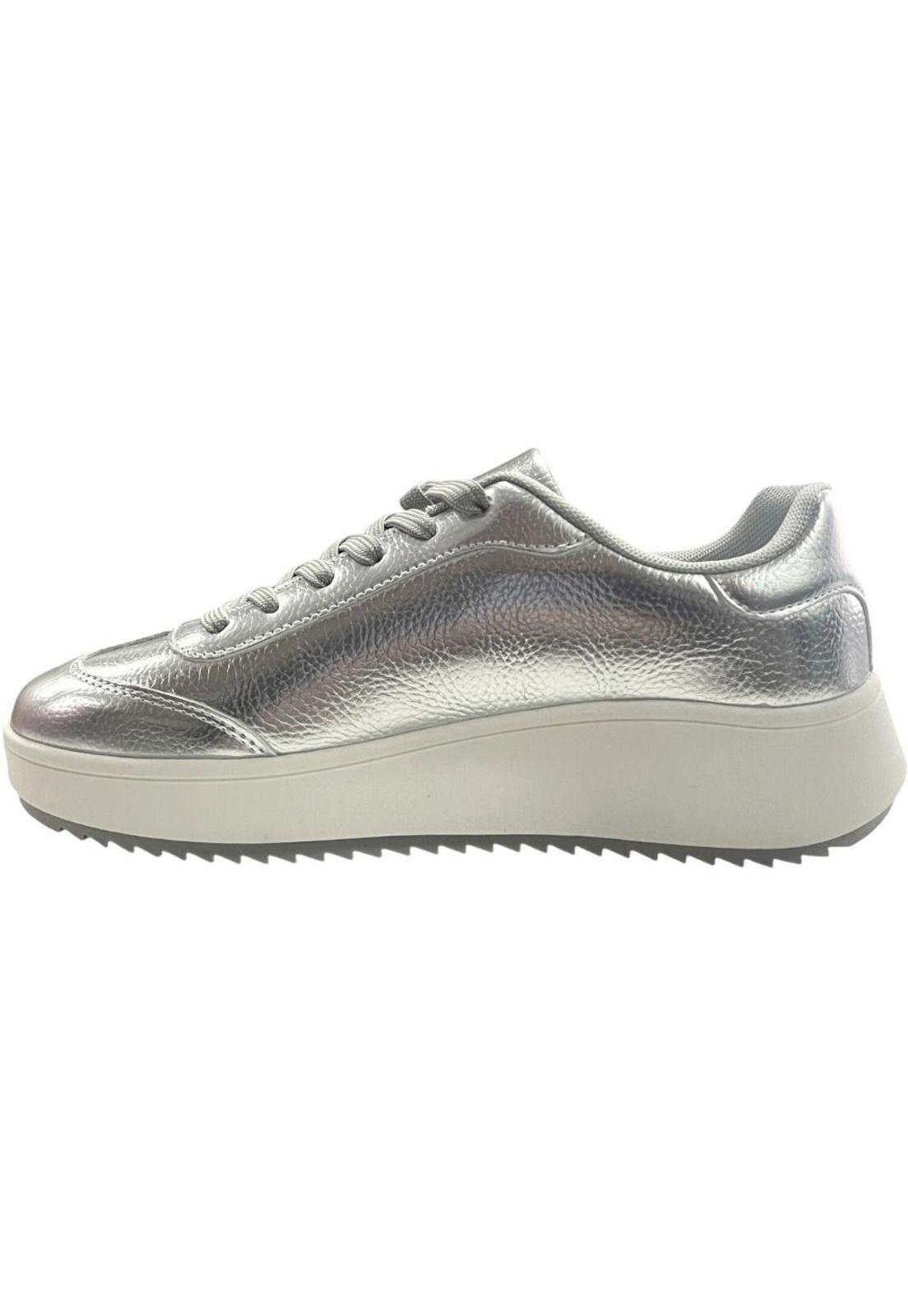 Zapatilla Mujer Plateado Alexa Detogni-4