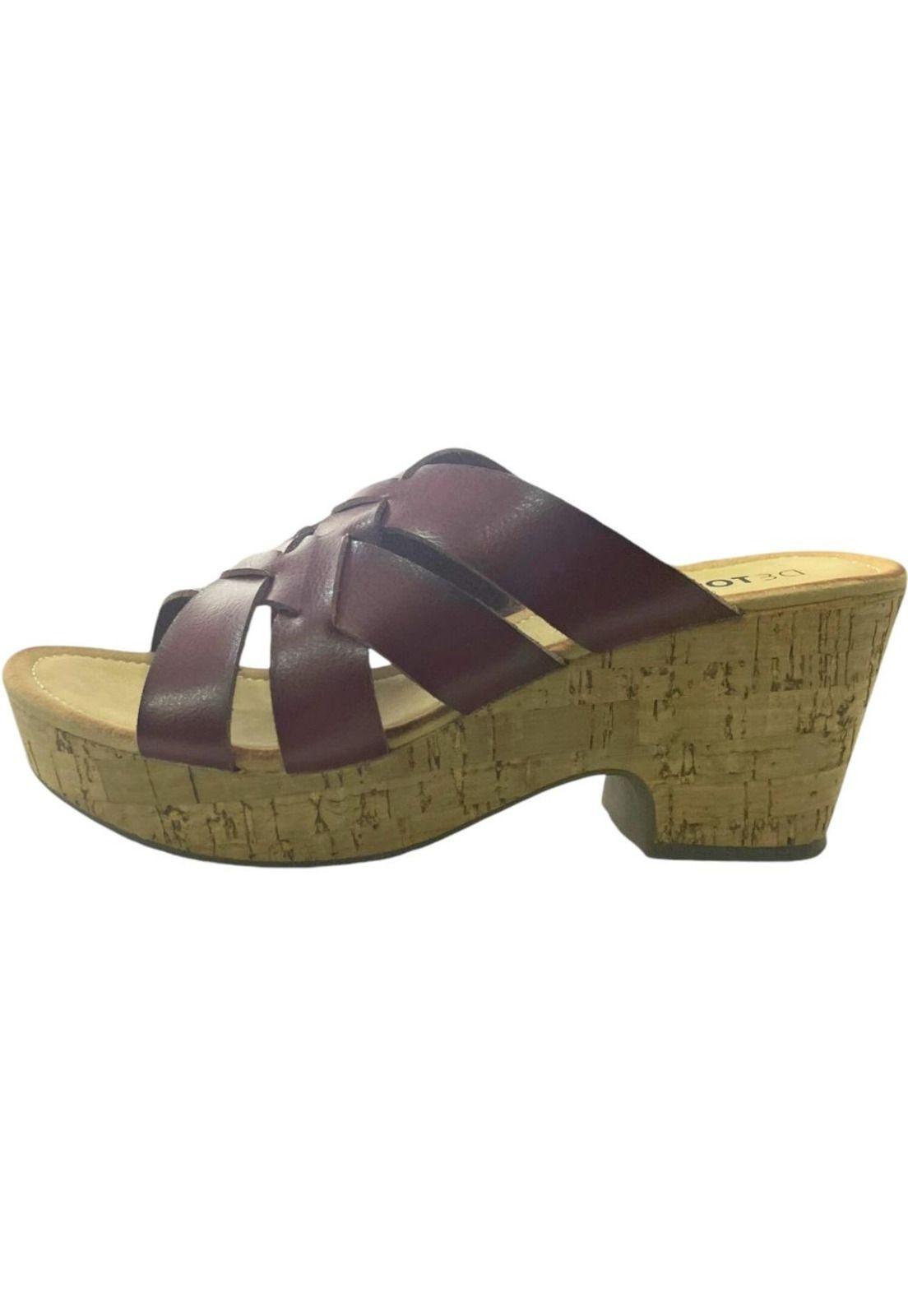 Sandalia Mujer Cognac Becky Detogni-3
