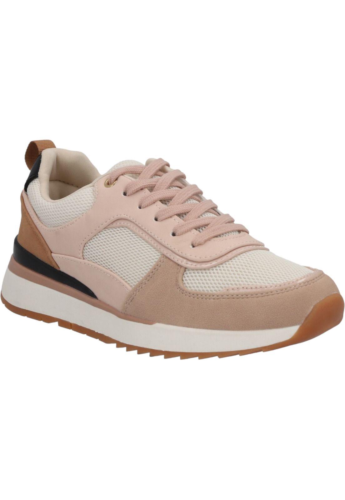 Zapatilla Mujer Negro Combinado Catalina Detogni-1