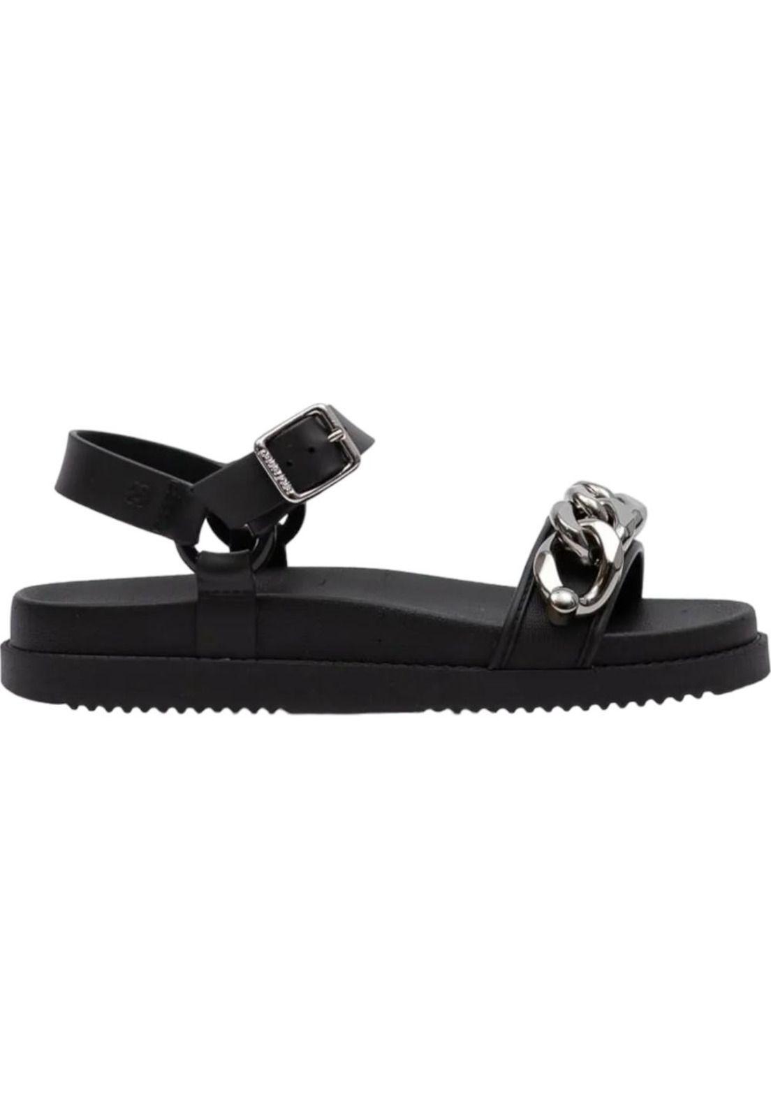 Sandalia Mujer Negro PJ7312 Petite Jolie-0
