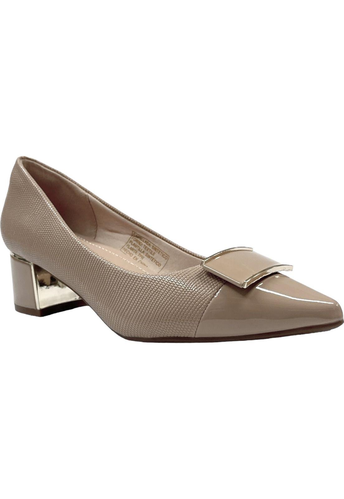 Zapato Mujer Beige Coco Detogni-1