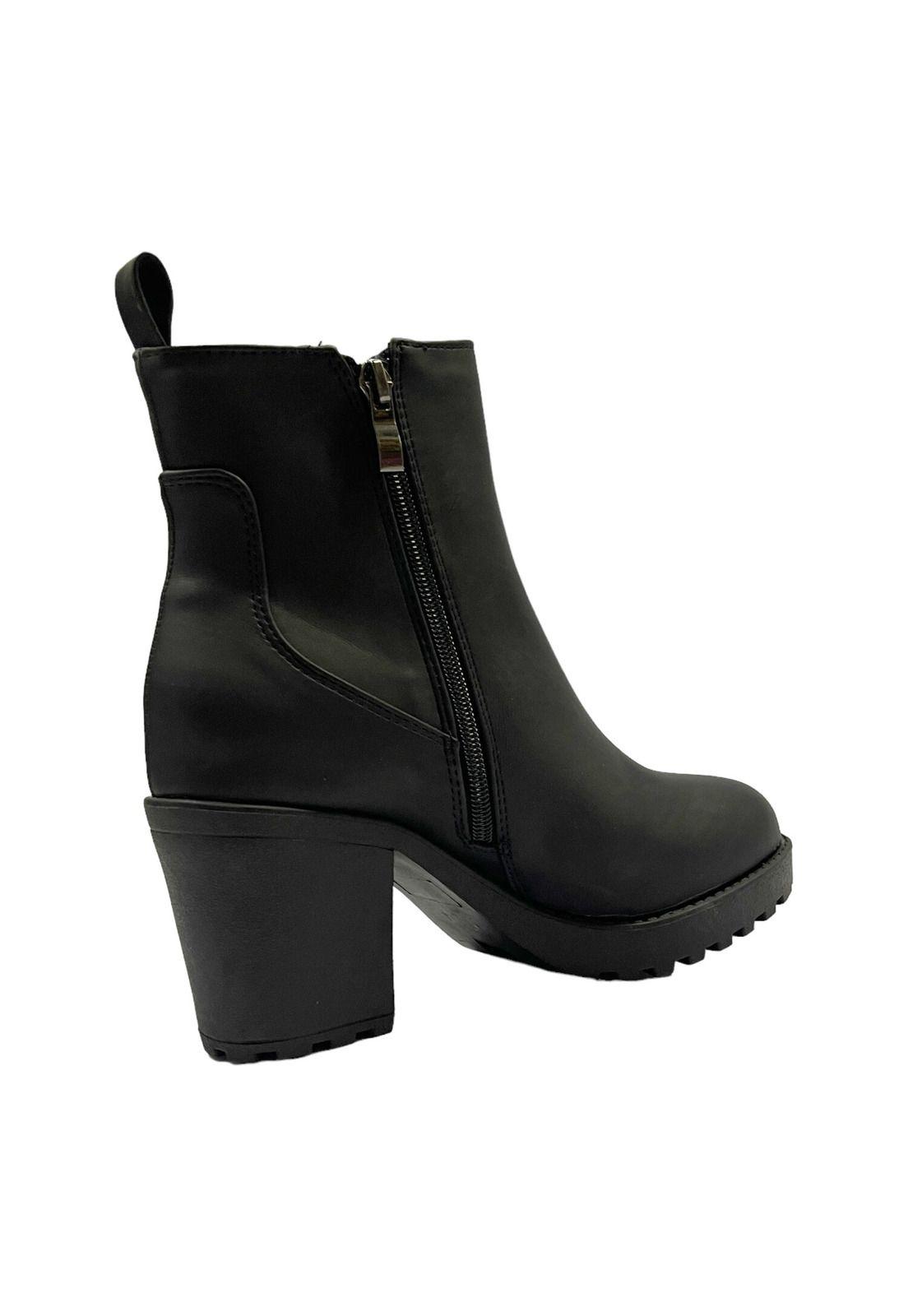 Botin Mujer Negro Boston Detogni-3