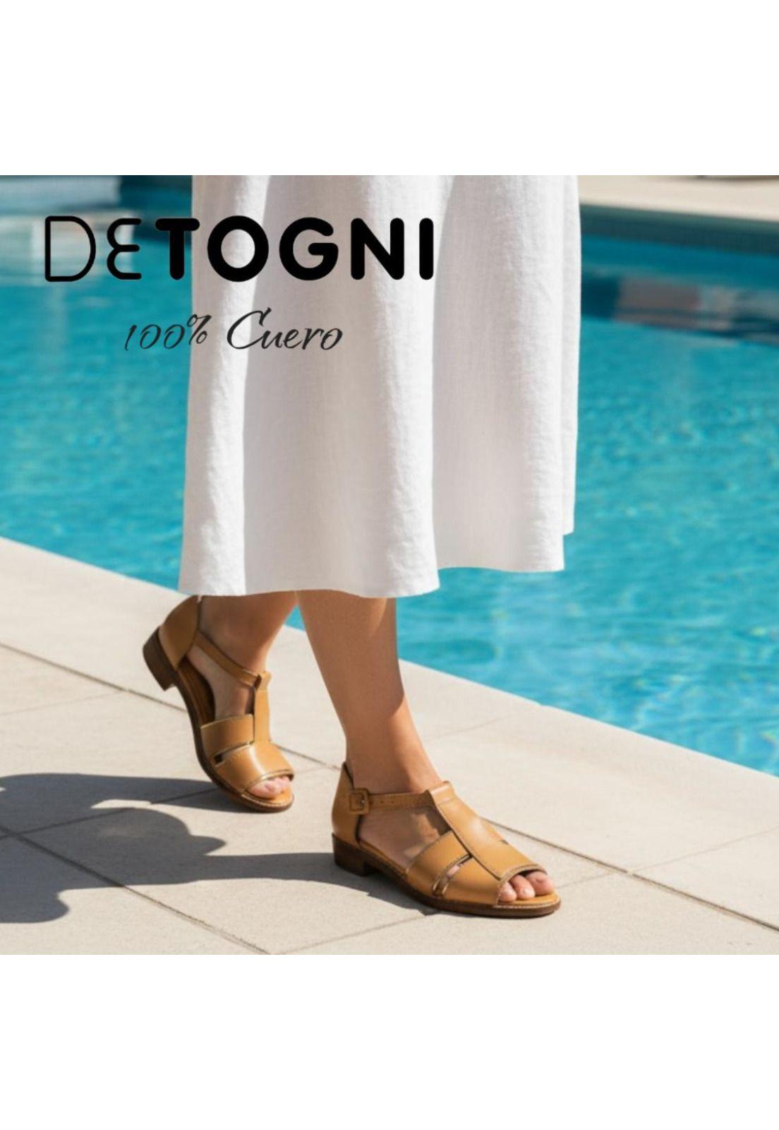 Sandalia Mujer Beige  Alexa Detogni-0