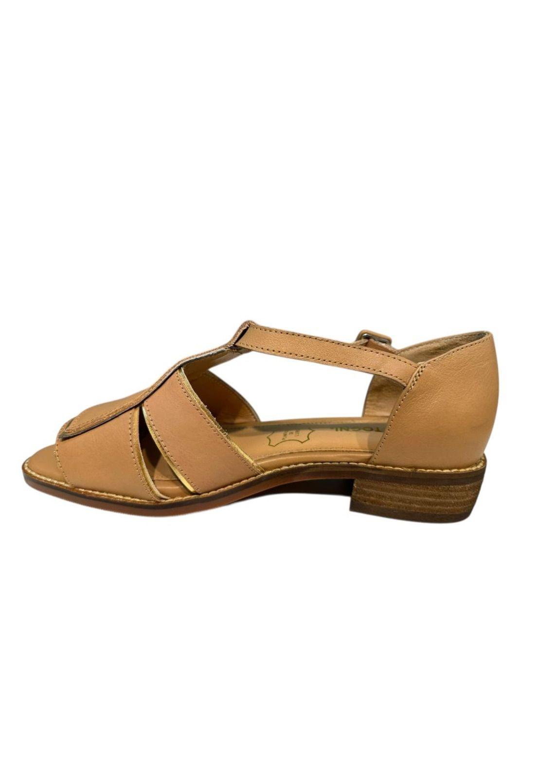 Sandalia Mujer Beige  Alexa Detogni-3