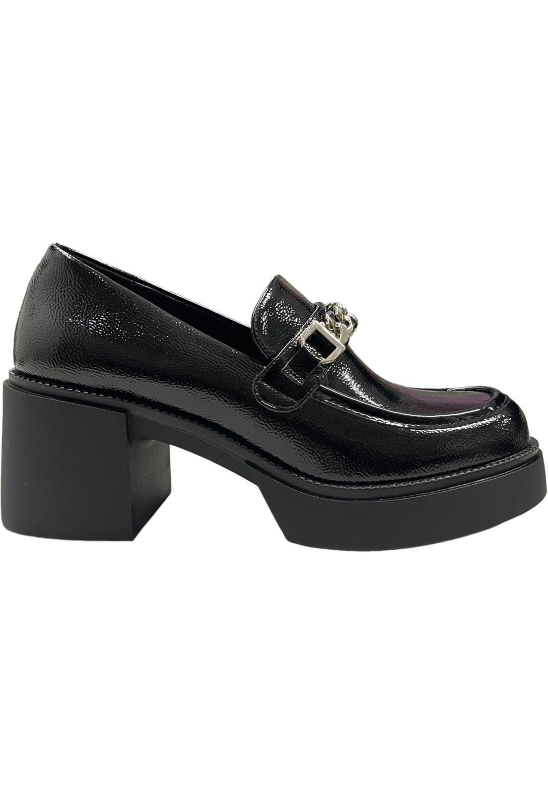 Mocasín Mujer Negro Amsterdam Detogni-0