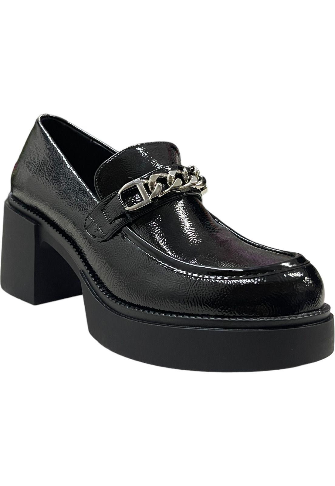 Mocasín Mujer Negro Amsterdam Detogni-1