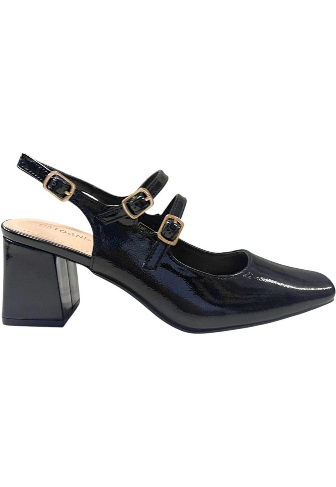 Zapato Mujer-Negro Mary Detogni-0