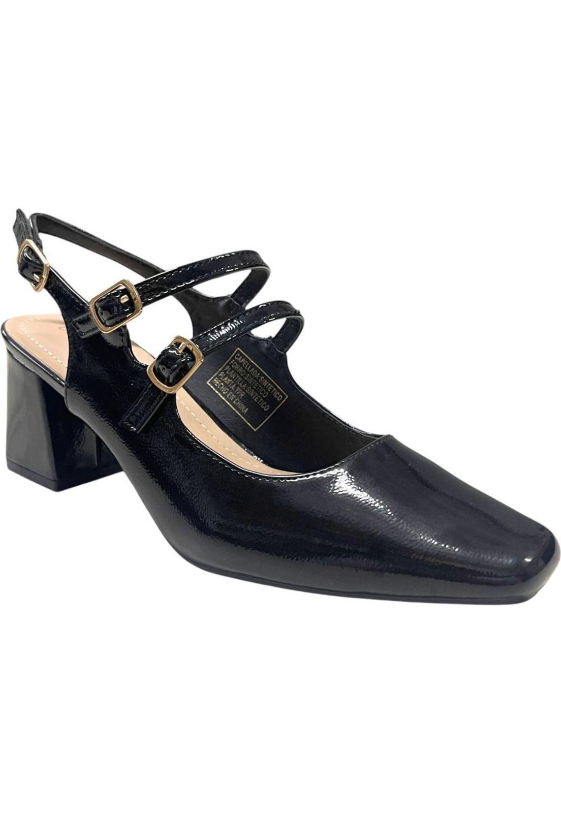 Zapato Mujer-Negro Mary Detogni-1