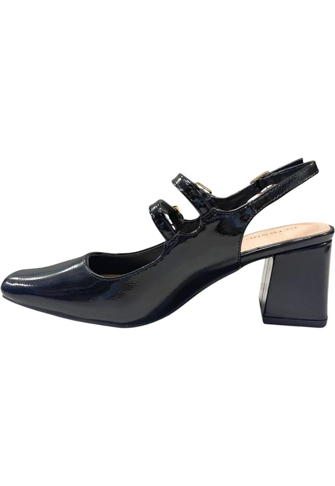 Zapato Mujer-Negro Mary Detogni-2