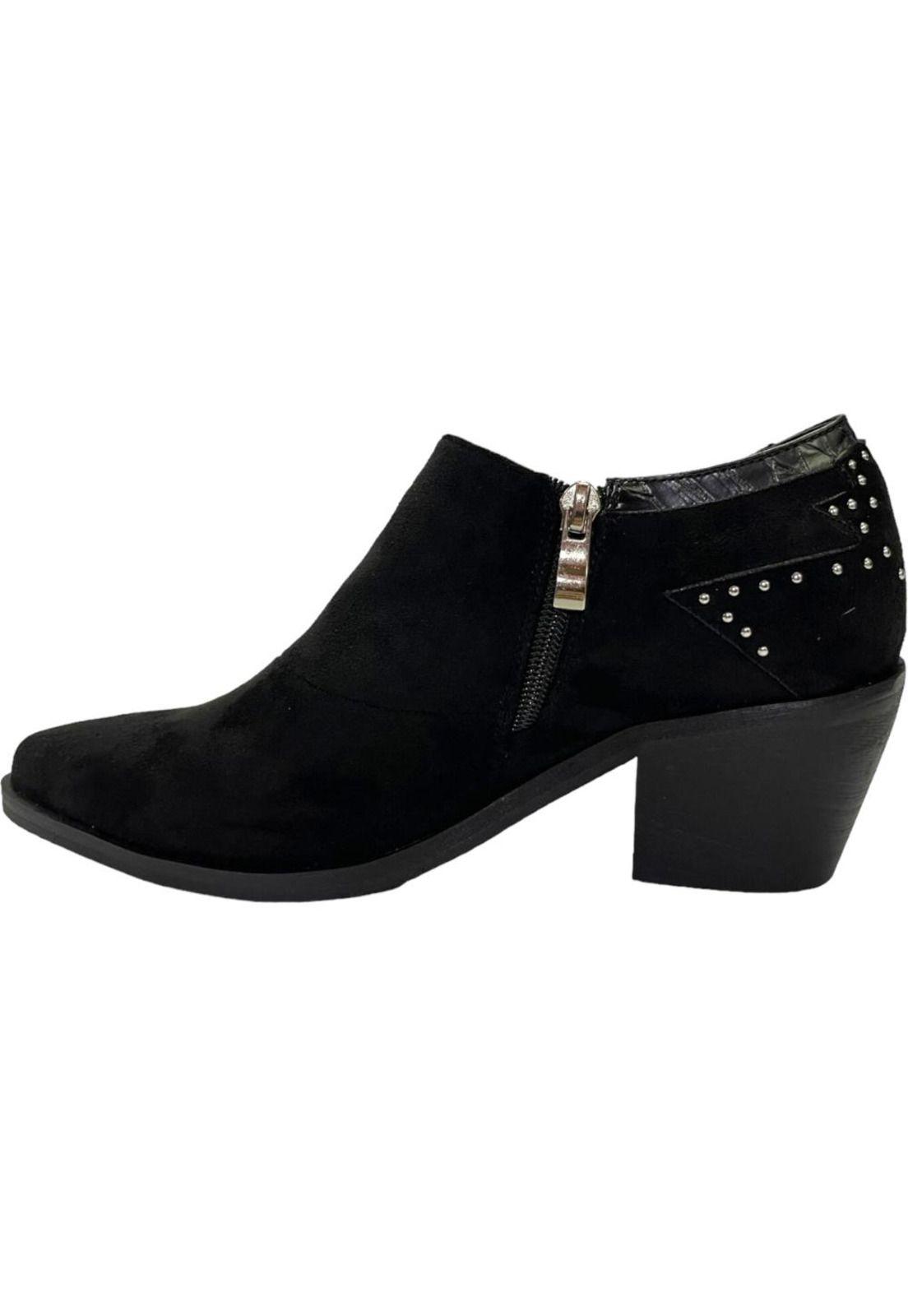 Botin Mujer-Negro Ibiza Detogni-2