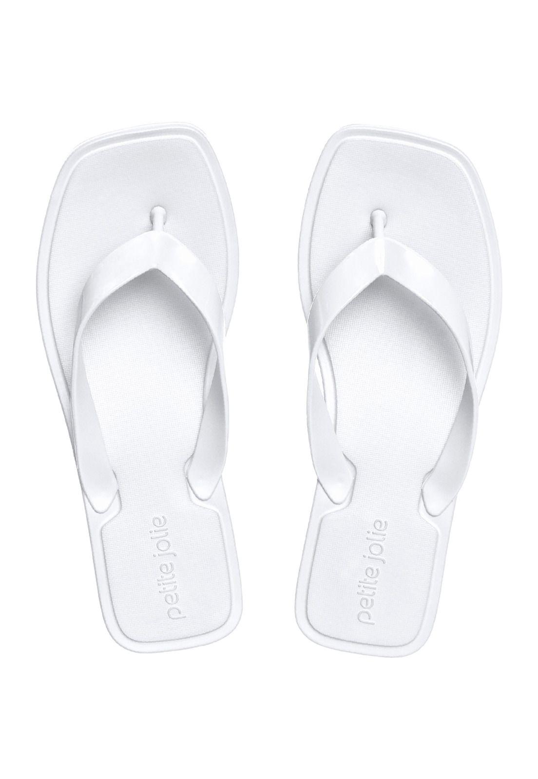Sandalia Mujer Blanco Square Petite Jolie-2