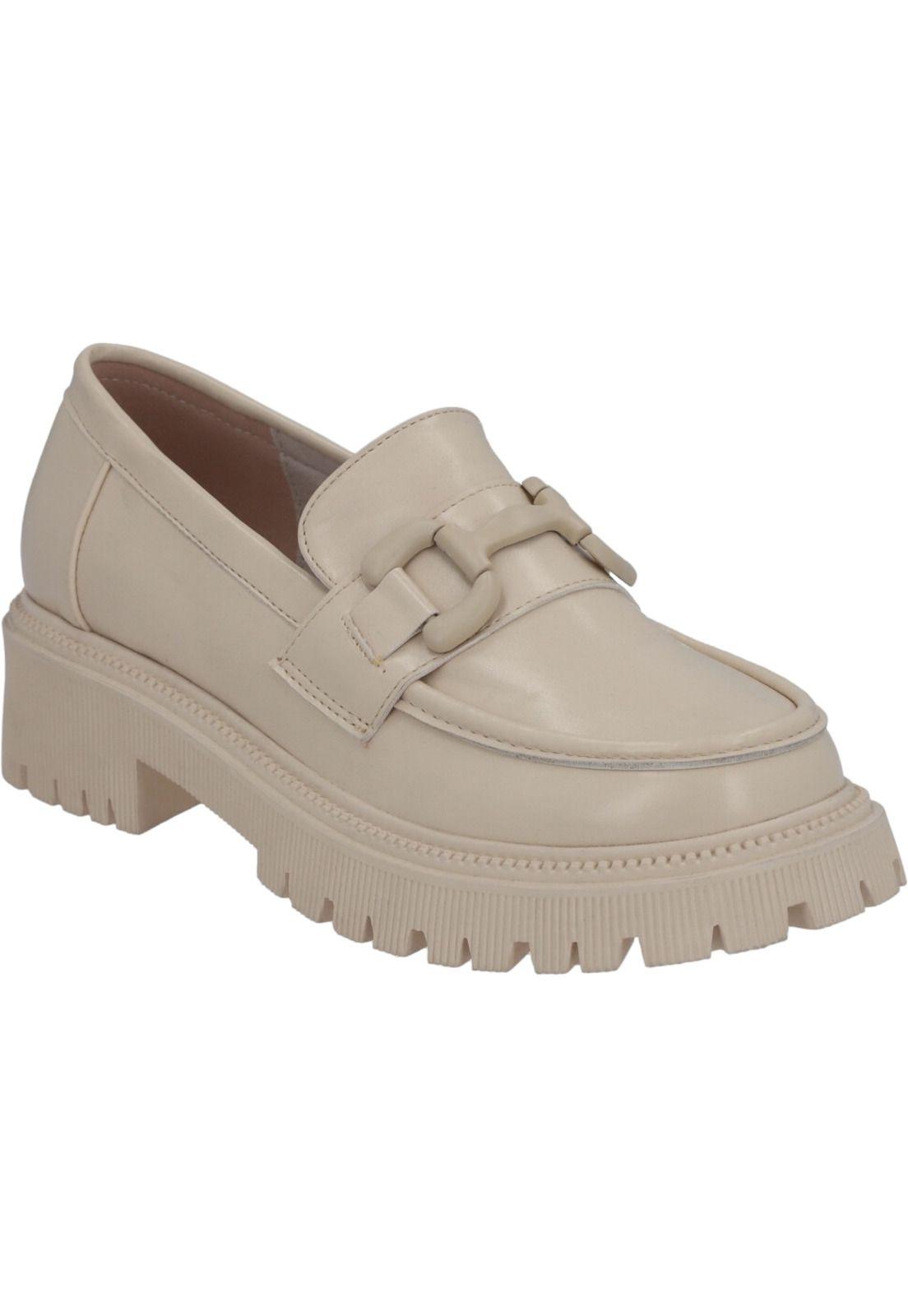 Mocasín Mujer Beige Adela Detogni-1