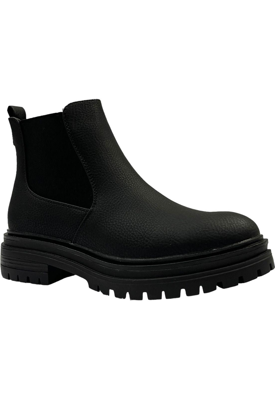 Botin Mujer Negro Anne Detogni-1