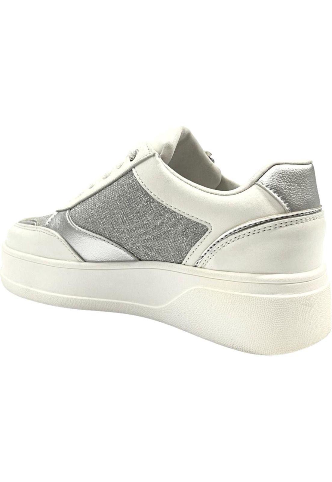 Zapatilla Mujer Plateado Metallic Detogni - Plateado - 41-3