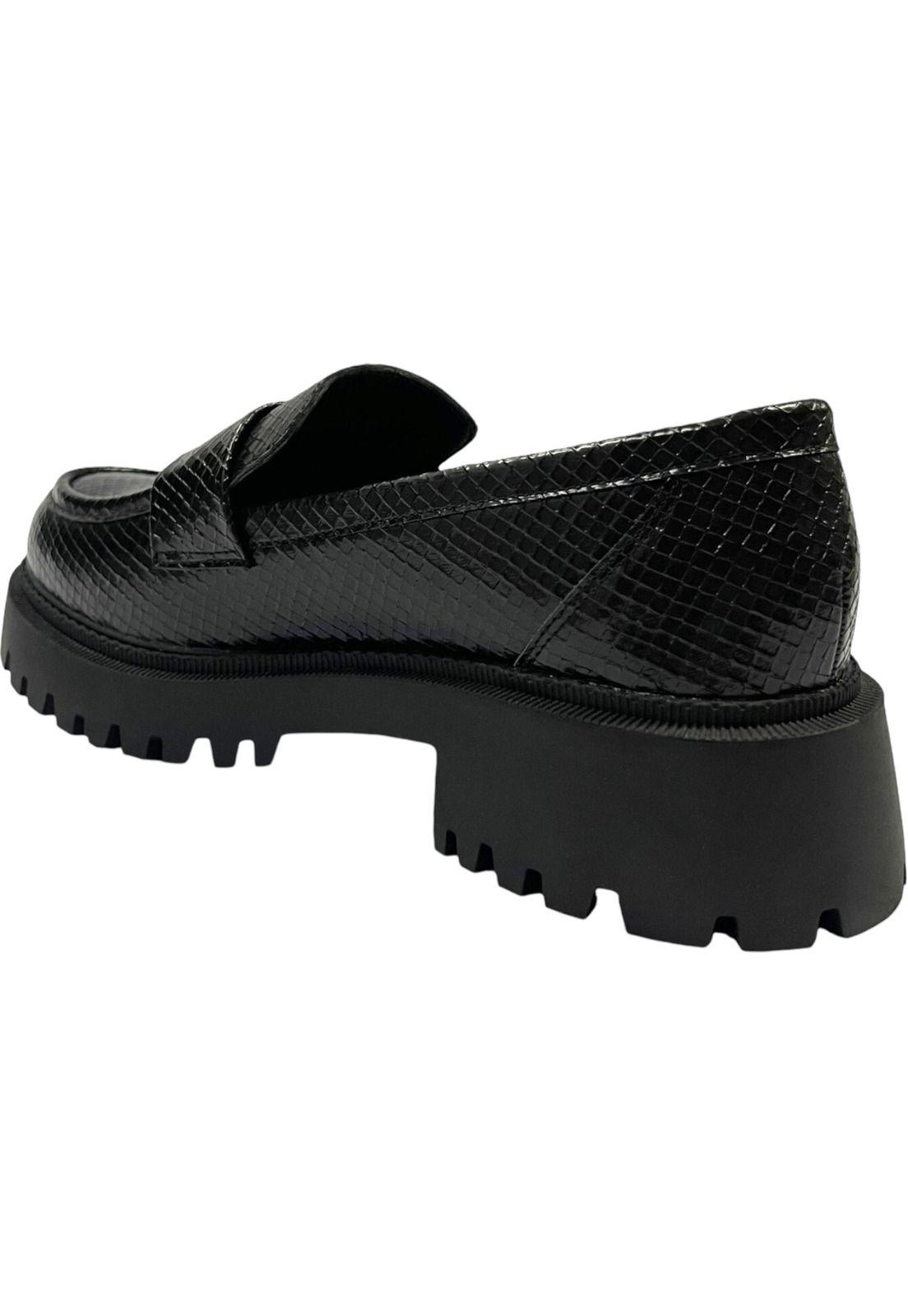 Mocasín Mujer Negro Savona Detogni-3