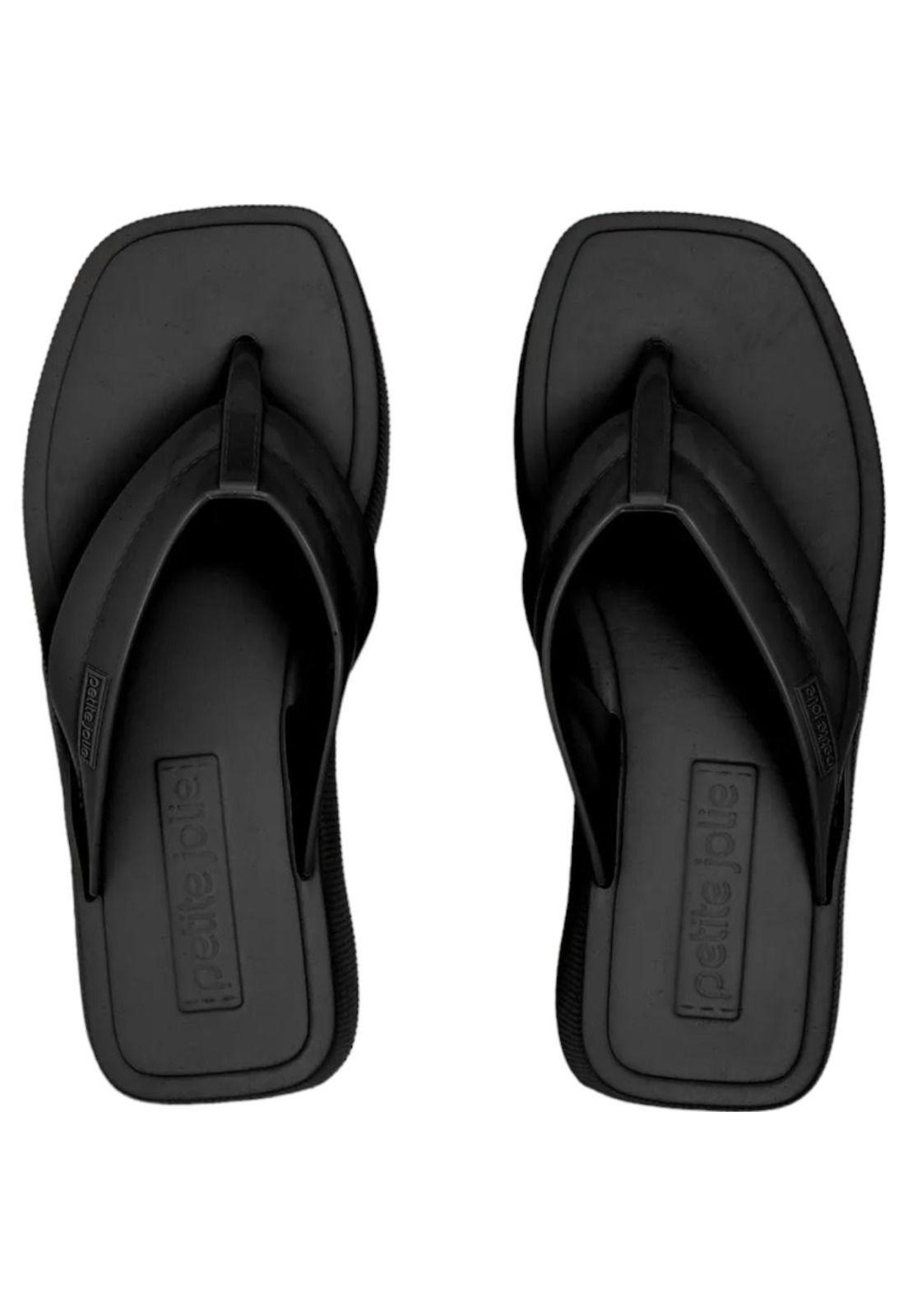 Sandalia Mujer Negro PJ6141 Petite Jolie-3