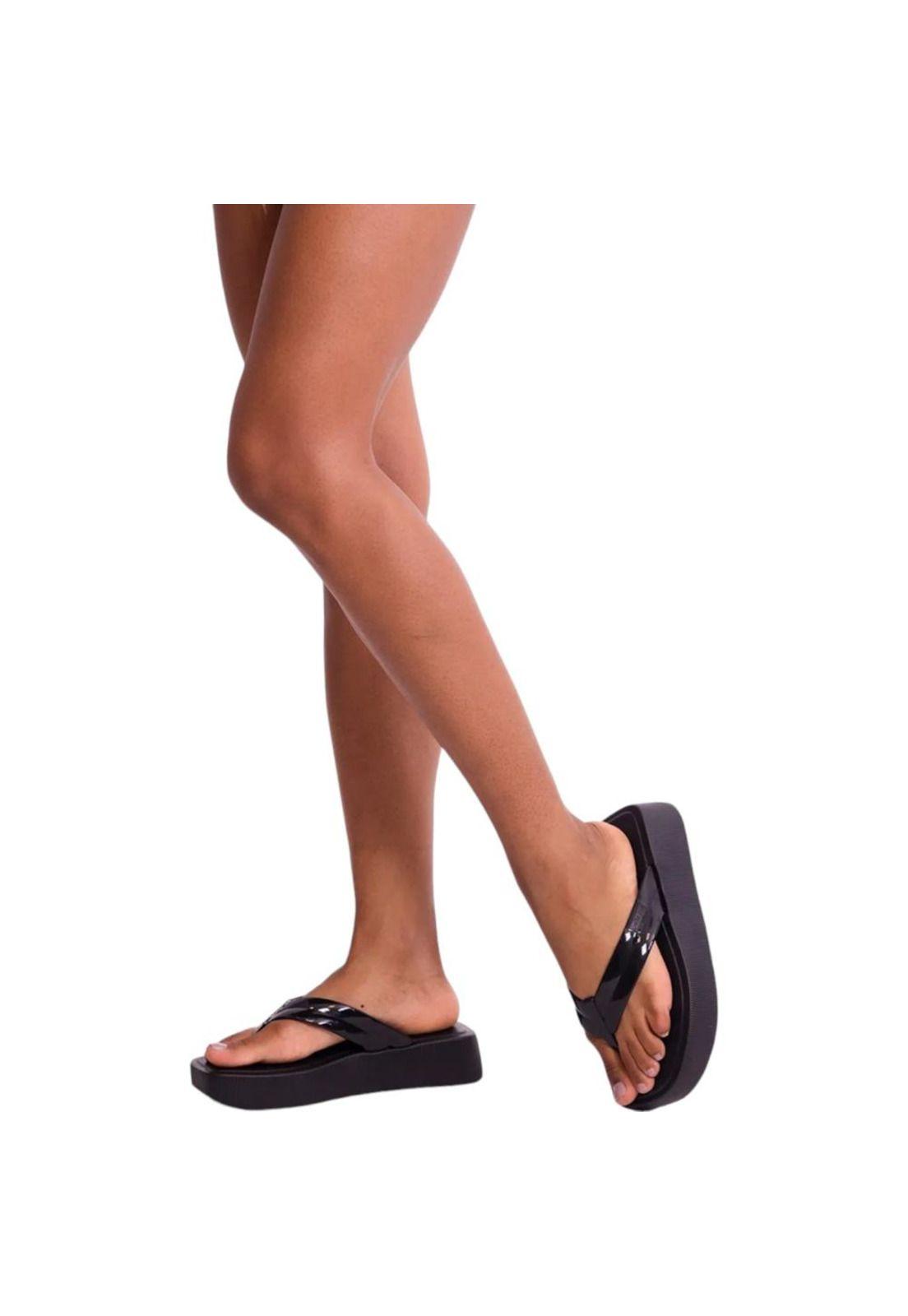 Sandalia Mujer Negro PJ6141 Petite Jolie-4
