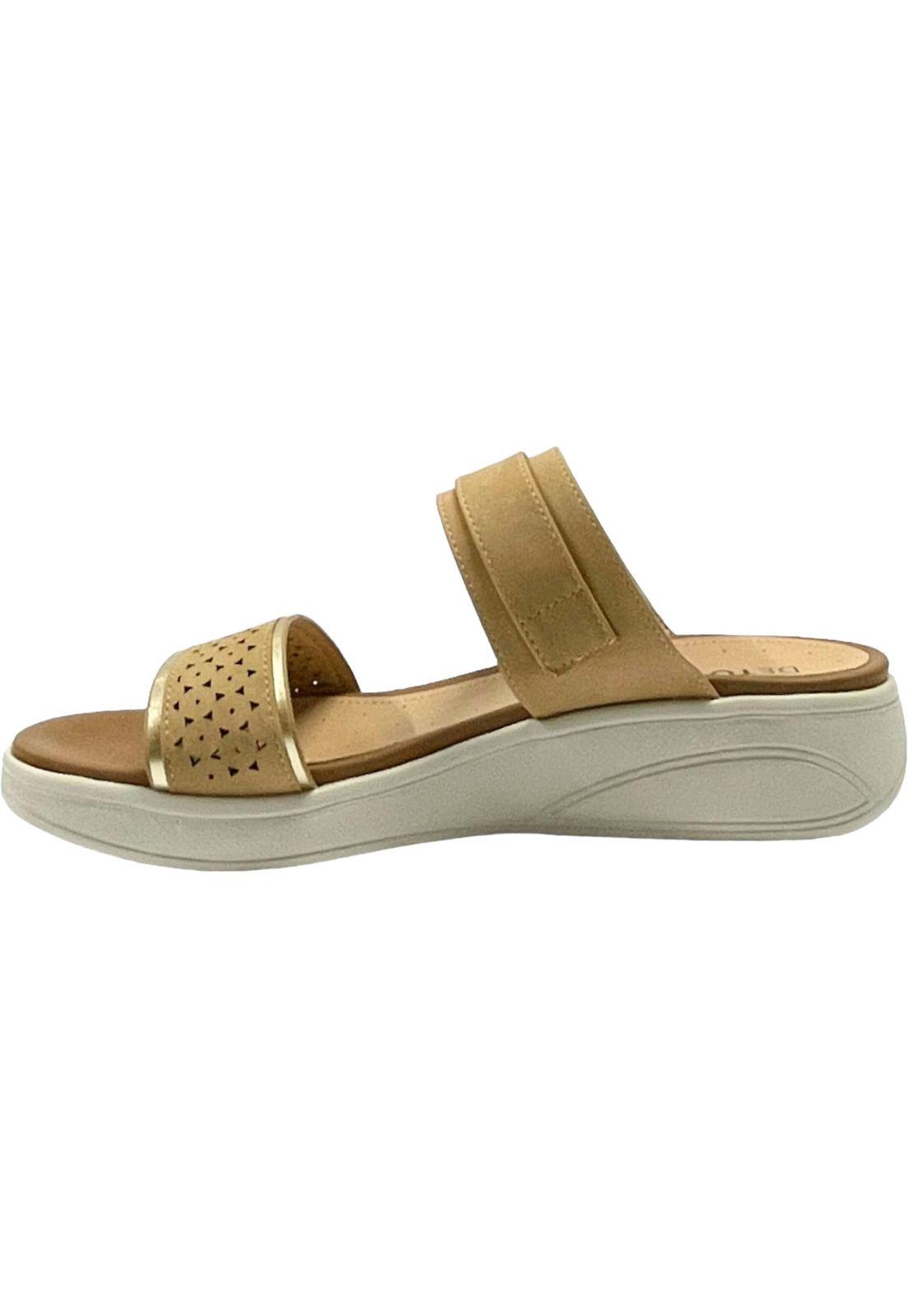 Sandalia Mujer Beige Camila Detogni-2