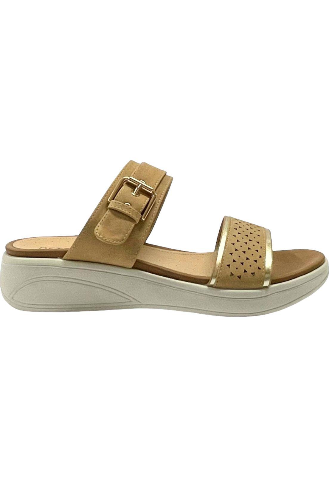 Sandalia Mujer Beige Camila Detogni-0