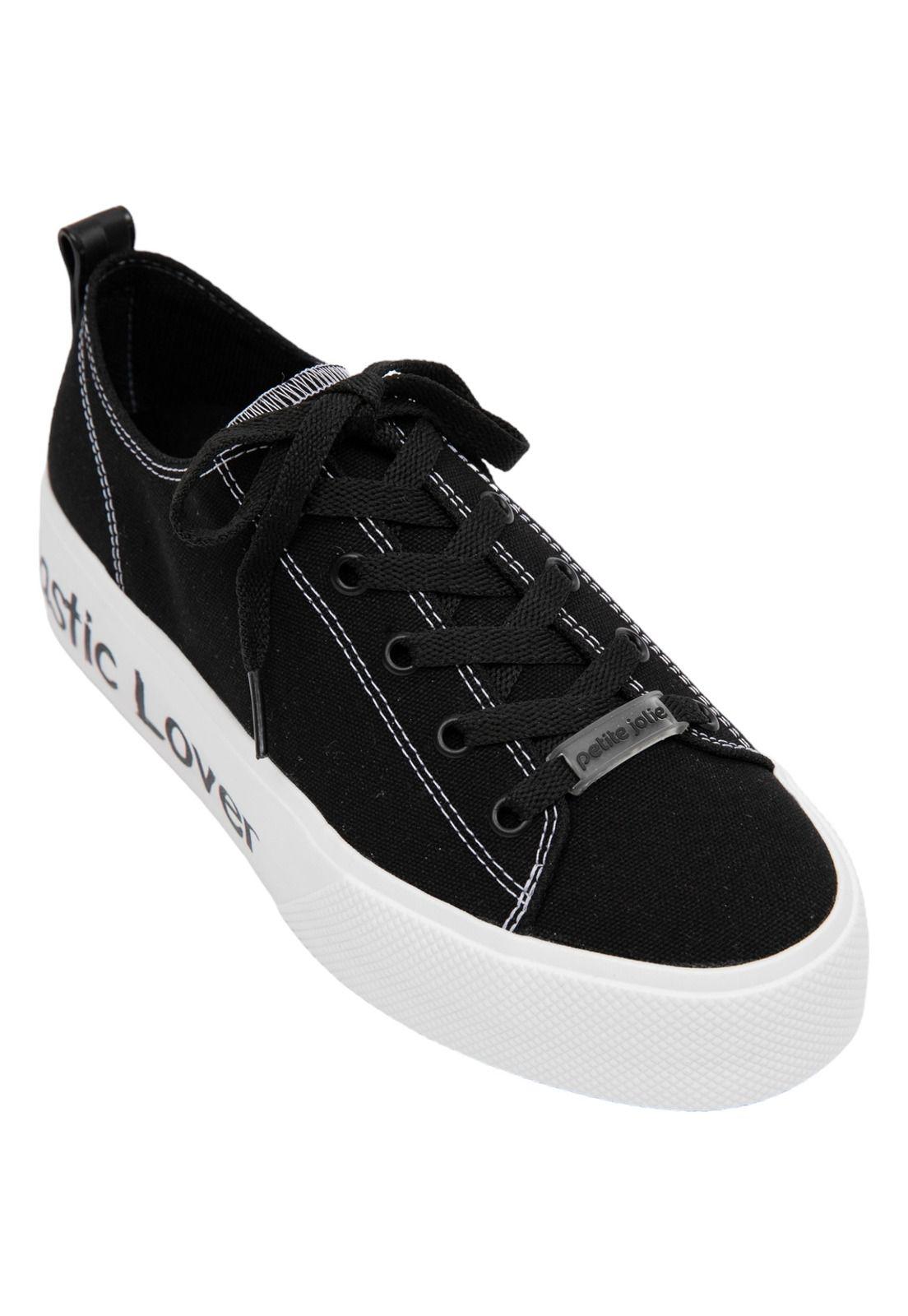 Zapatilla Mujer Negro Free Up Petite Jolie-1