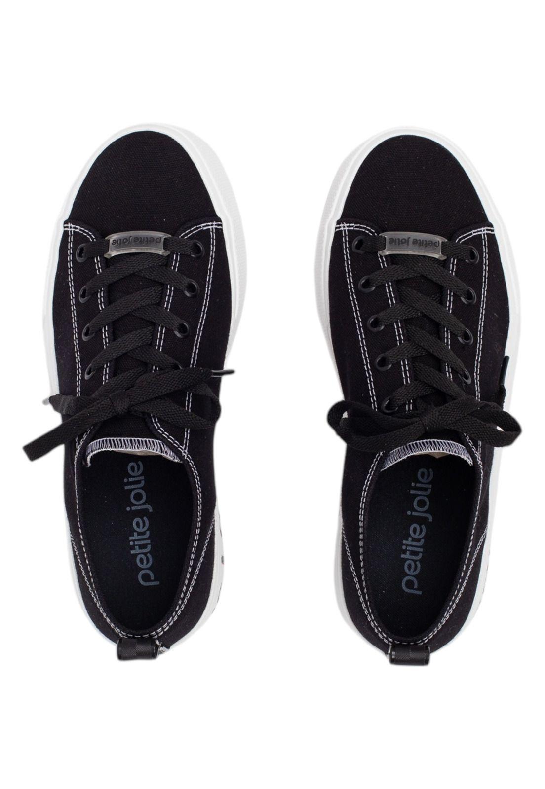 Zapatilla Mujer Negro Free Up Petite Jolie-3