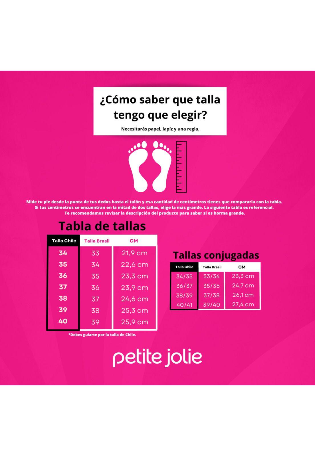 Zapatilla Mujer Negro Free Up Petite Jolie-6