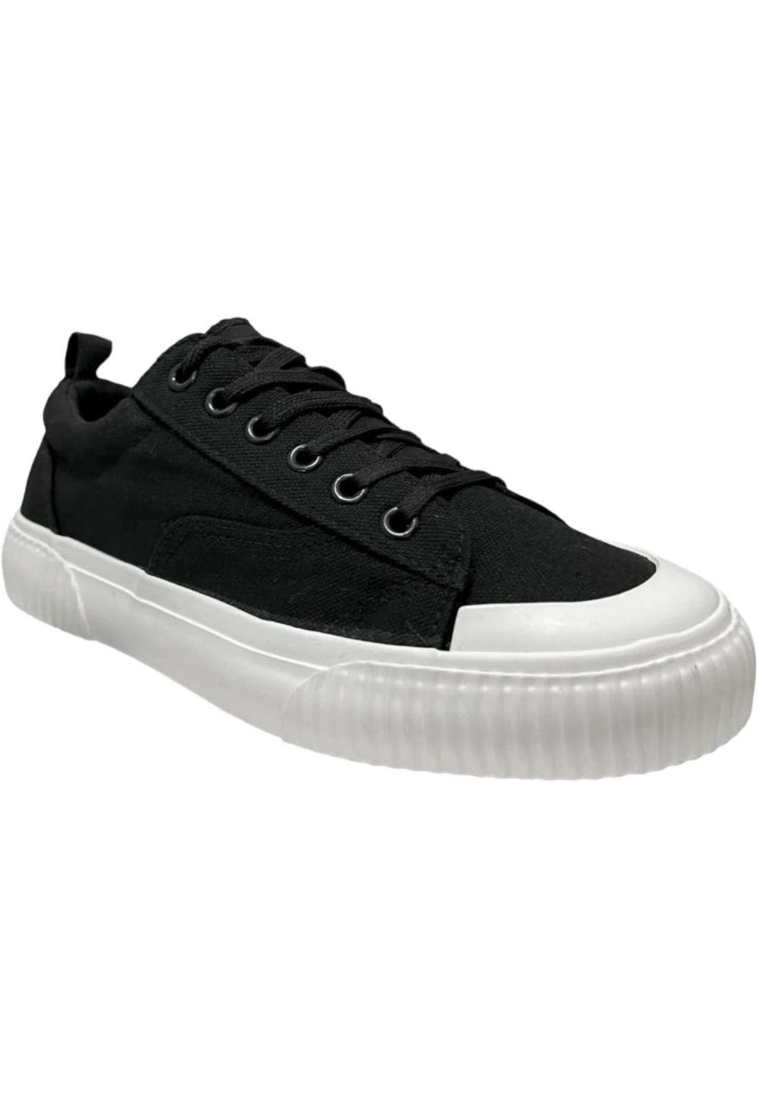Zapatilla Mujer Negro Laura Detogni-1