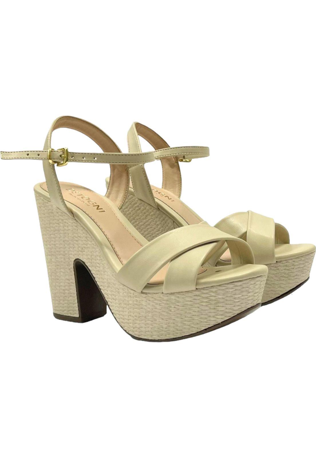 Sandalia Mujer Beige Giovana Detogni-3