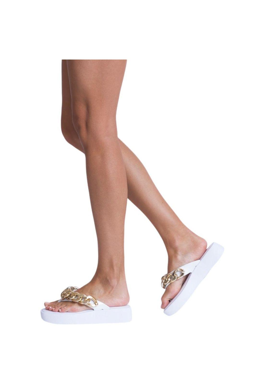 Sandalia Mujer Blanco PJ6515 Petite Jolie-3