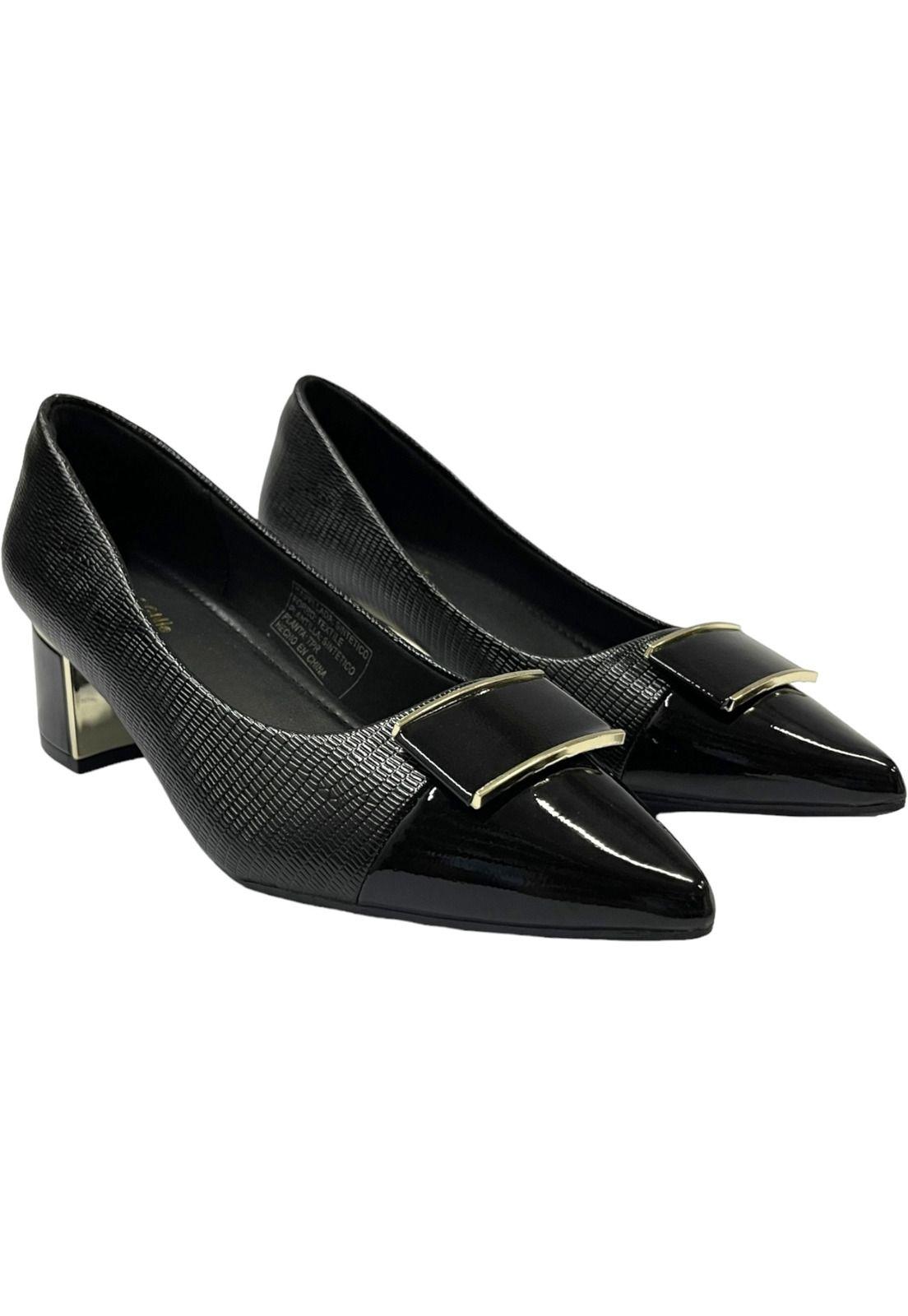Zapato Mujer Negro Coco Detogni-3