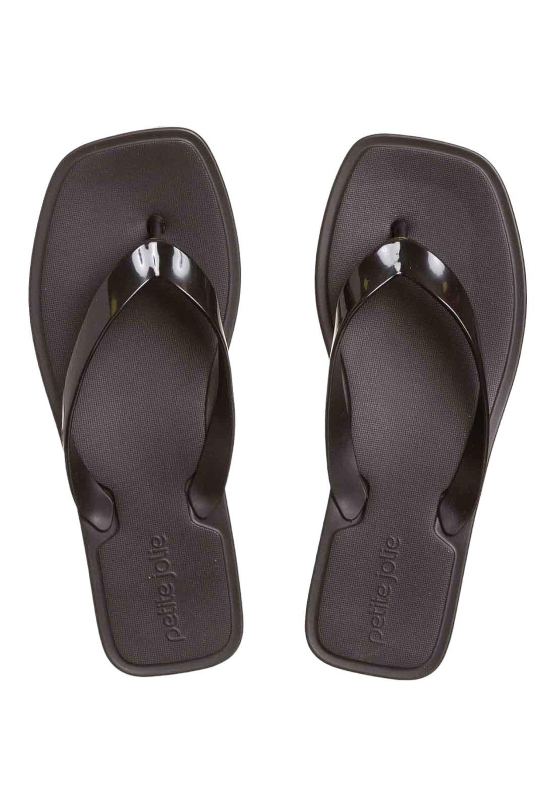 Sandalia Mujer Negro Square Petite Jolie-2