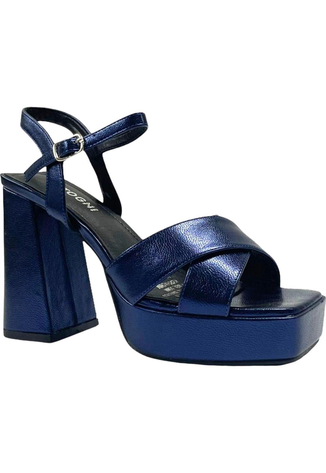 Sandalia Mujer Azul Fabiana Detogni-1
