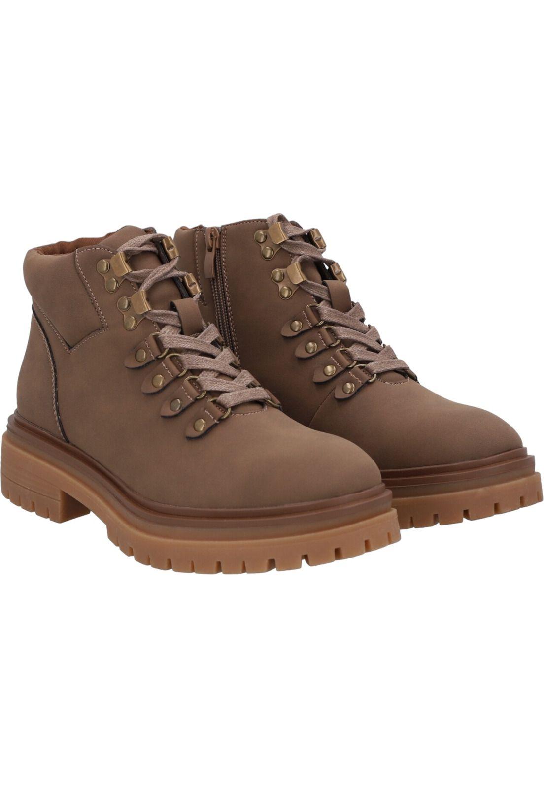 Botin Mujer Camel Louse Detogni-3