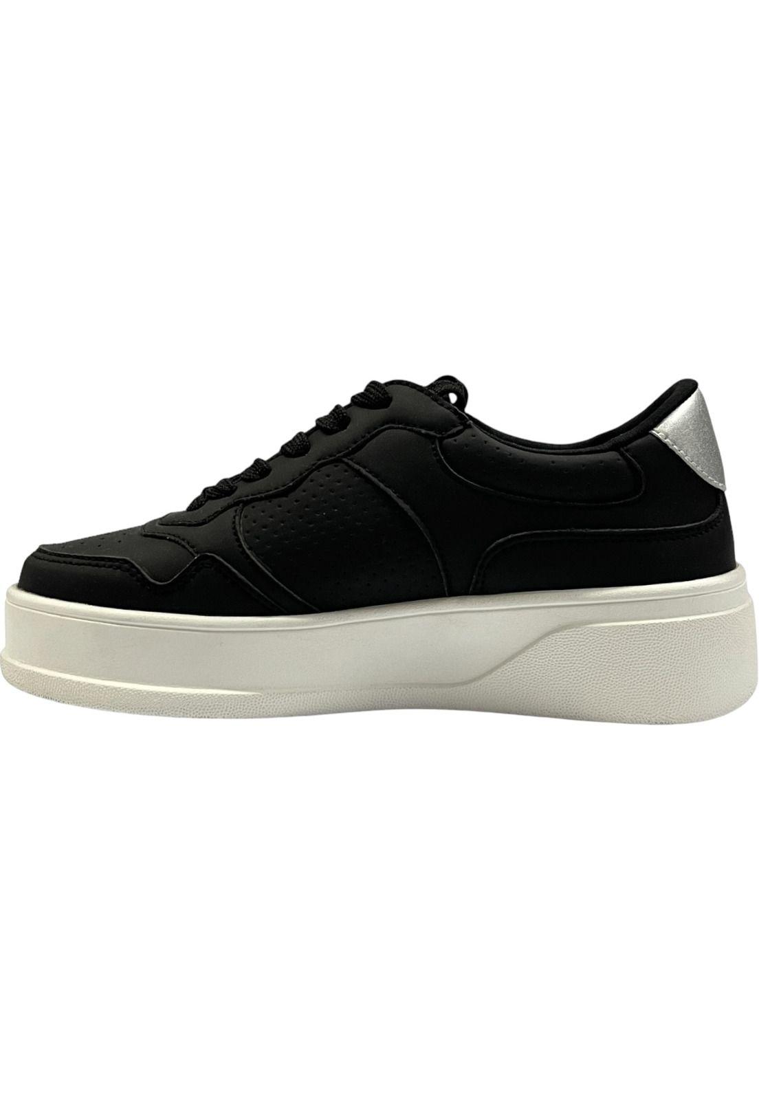 Zapatilla Mujer Negro Chic Detogni-3