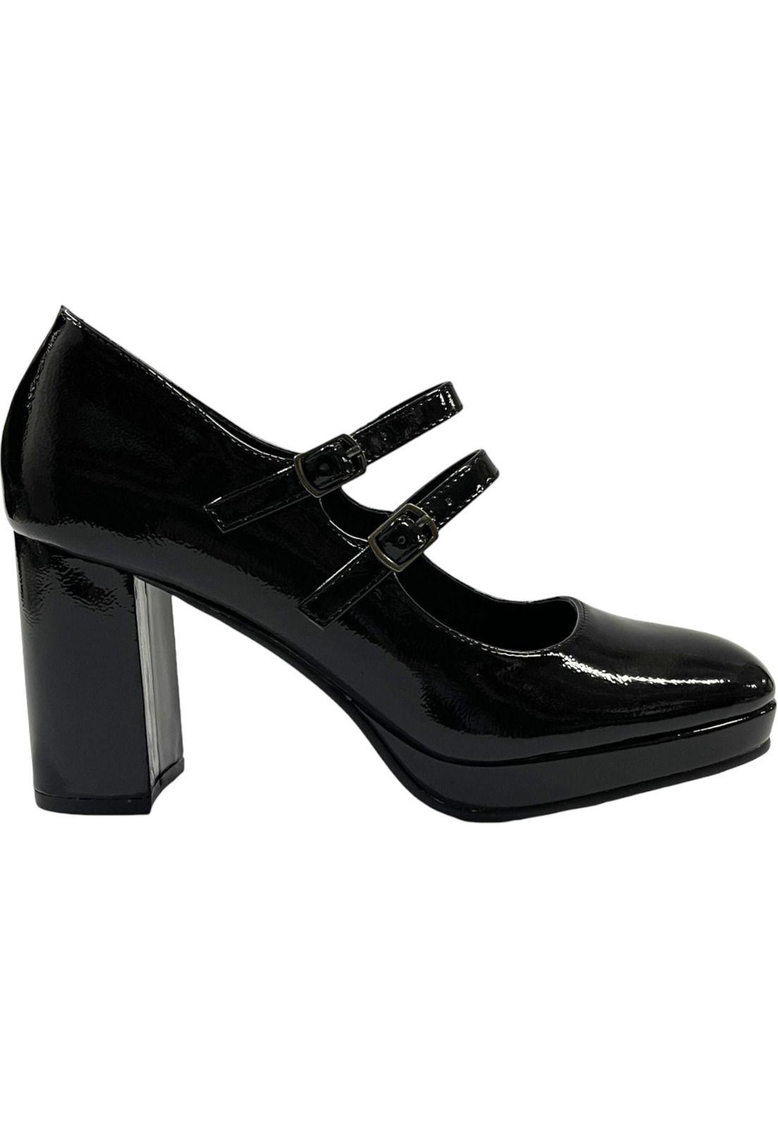 Zapato Mujer Negro Dora Detogni-0