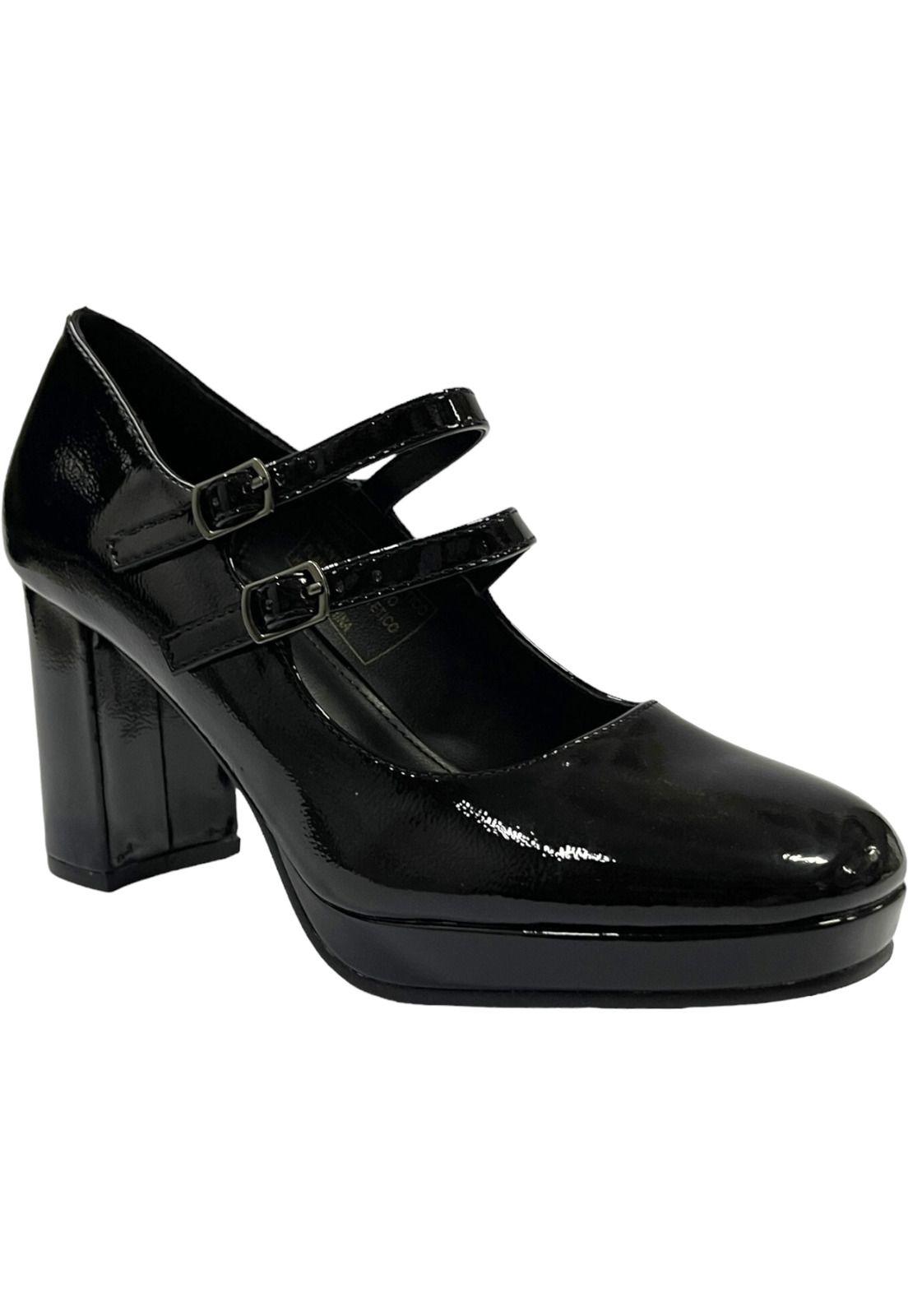 Zapato Mujer Negro Dora Detogni-1