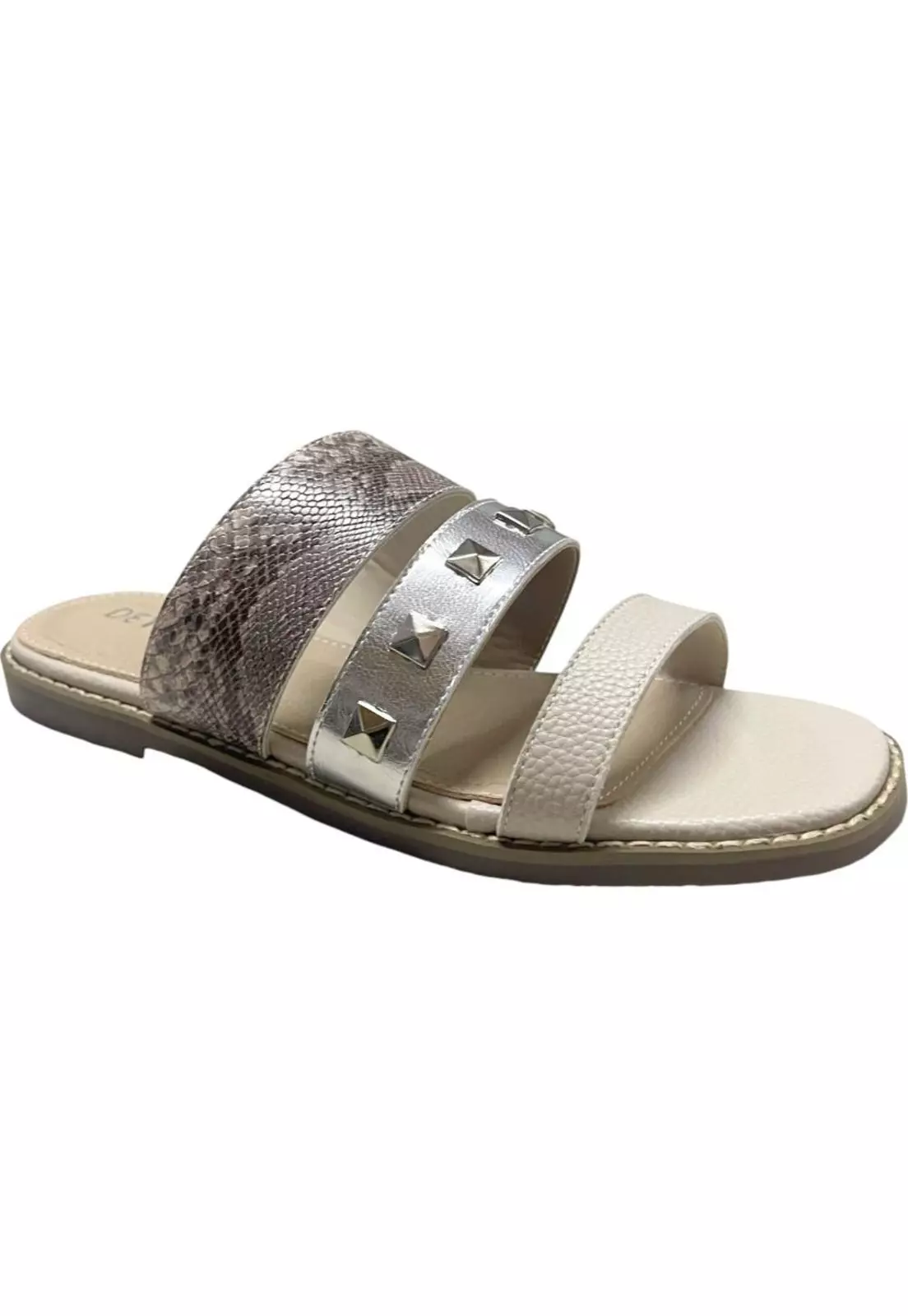 Sandalia Mujer Beige Janine Detogni-1