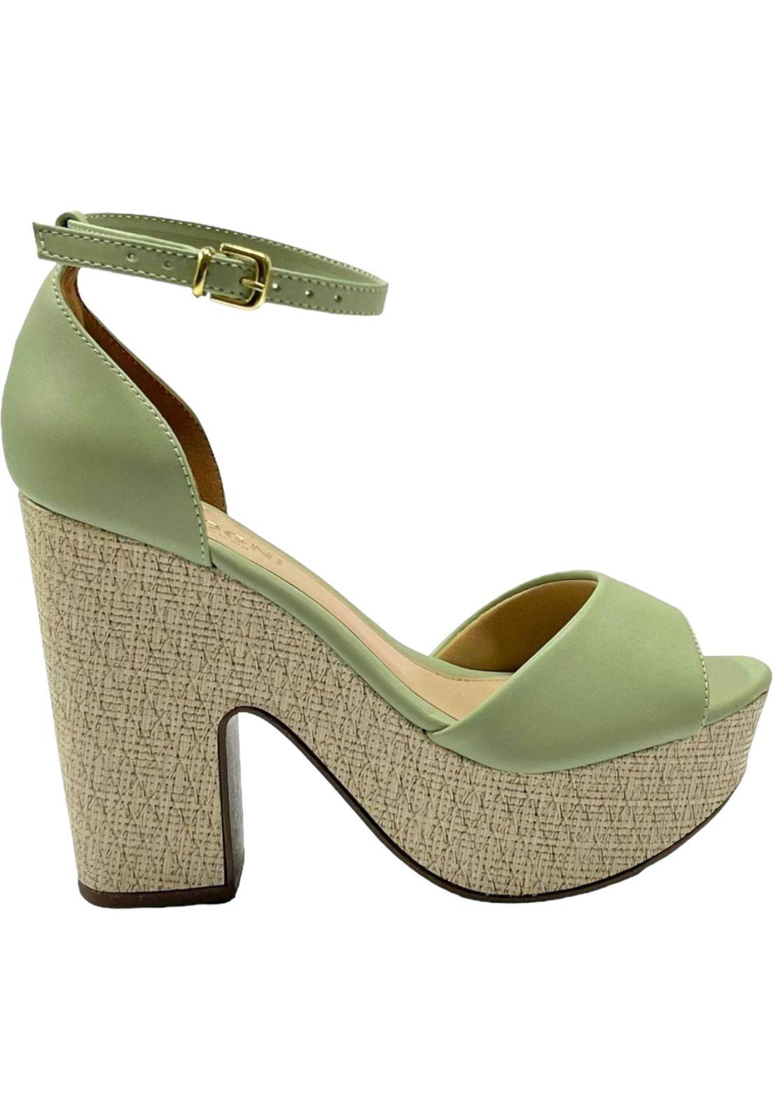 Sandalia Mujer Menta Tainara Detogni-0