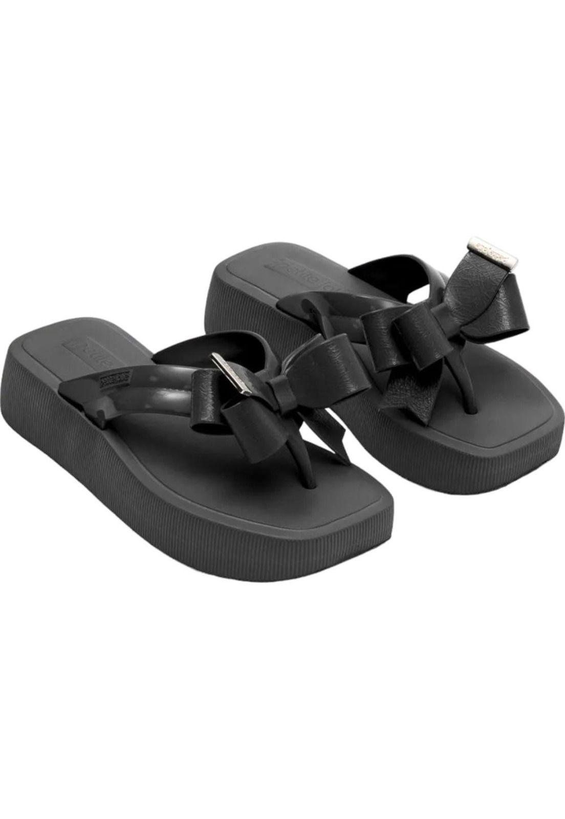 Sandalia Mujer Negro PJ7352 Petite Jolie-2