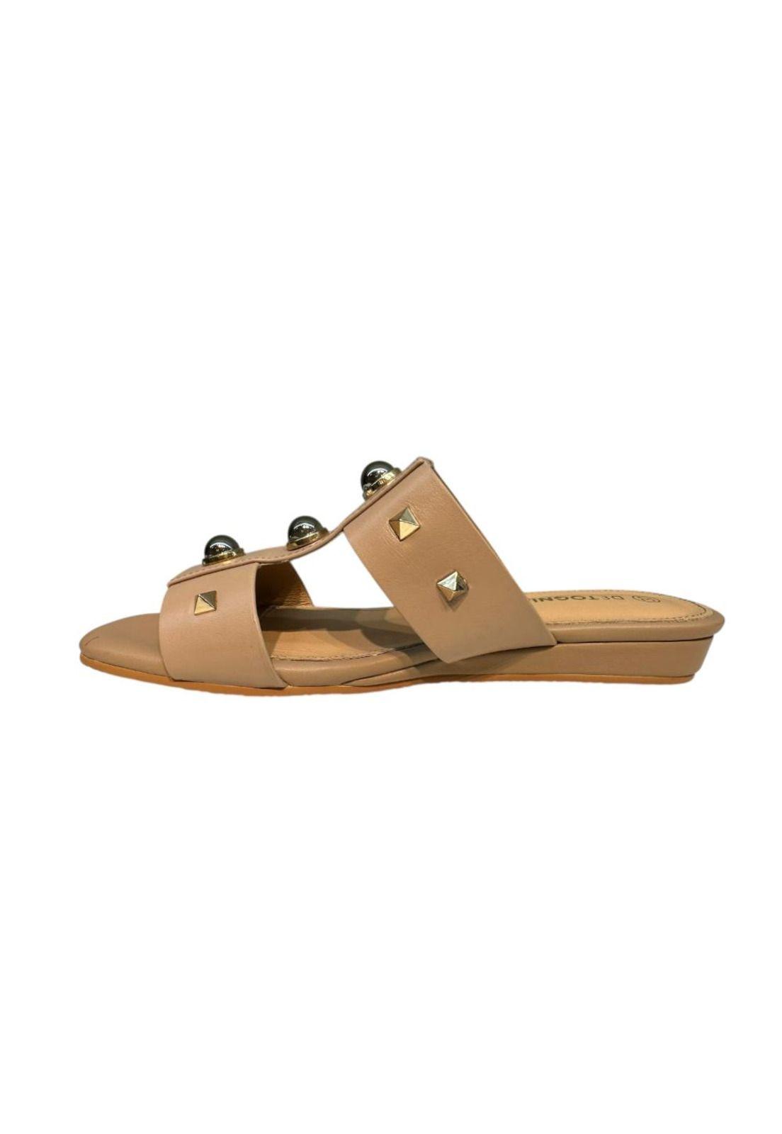 Sandalia Mujer Beige  Amelia Detogni-3