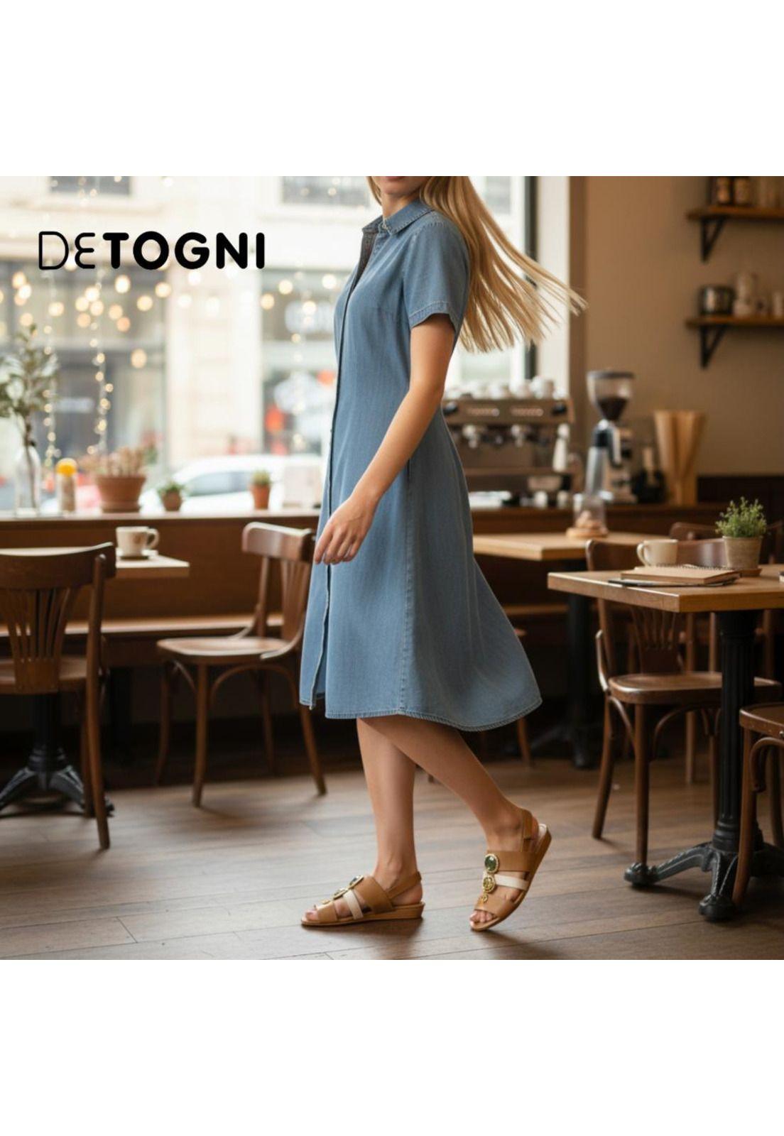 Sandalia Mujer Beige Aida Detogni-3