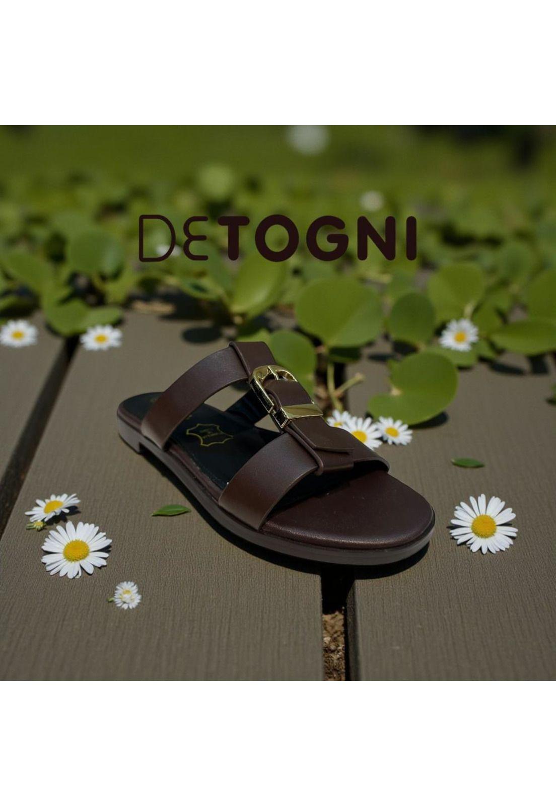 Sandalia Mujer Cafe Augusta Detogni-0