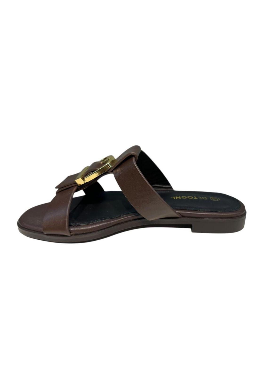 Sandalia Mujer Cafe Augusta Detogni-3