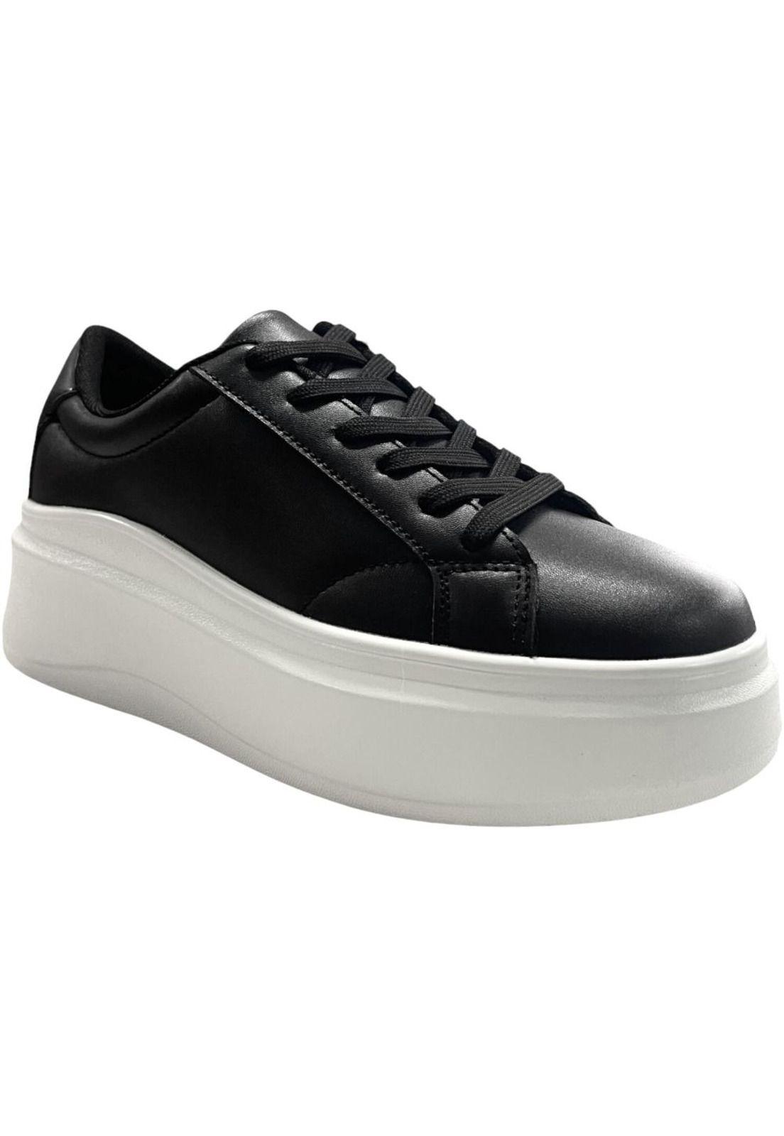 Zapatilla Mujer Negro Adriana Detogni-2