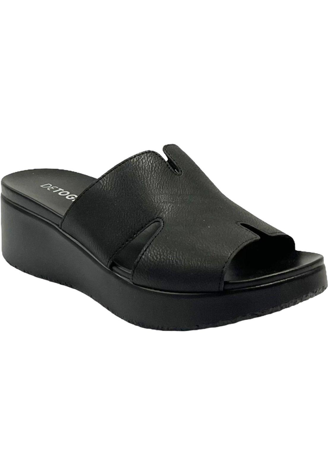 Sandalia Mujer Negro Irene Detogni-1