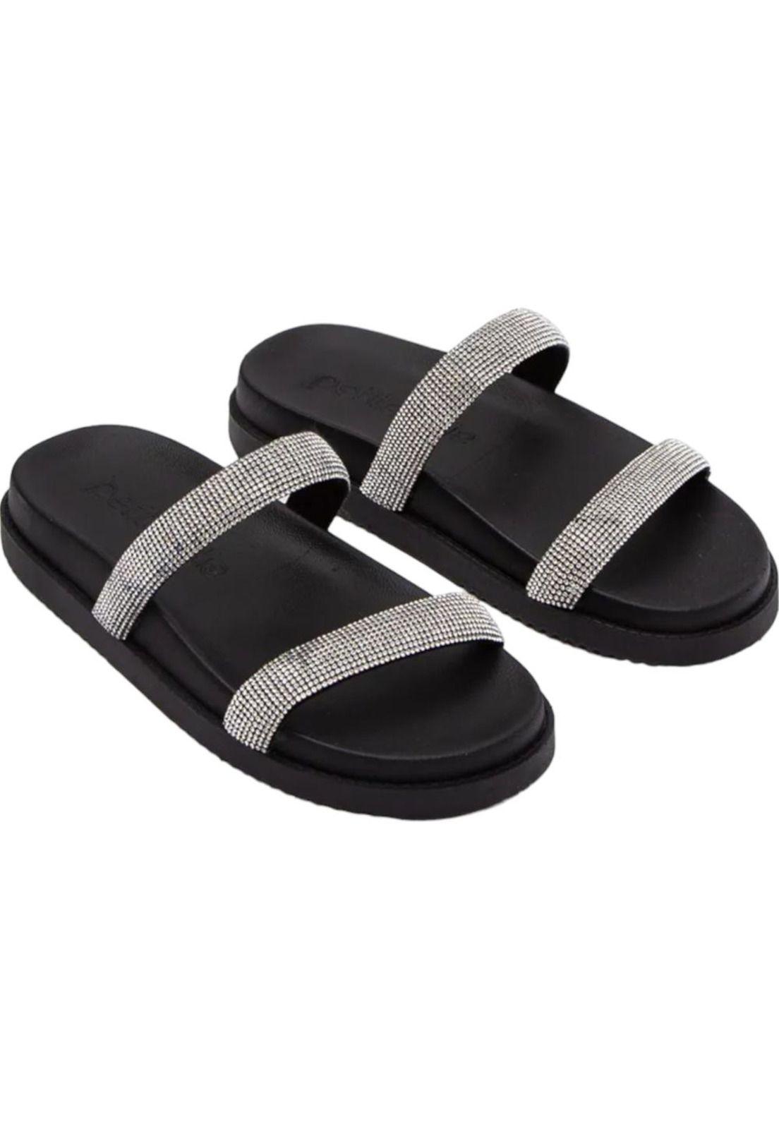 Sandalia Mujer Negro PJ7277 Petite Jolie-2