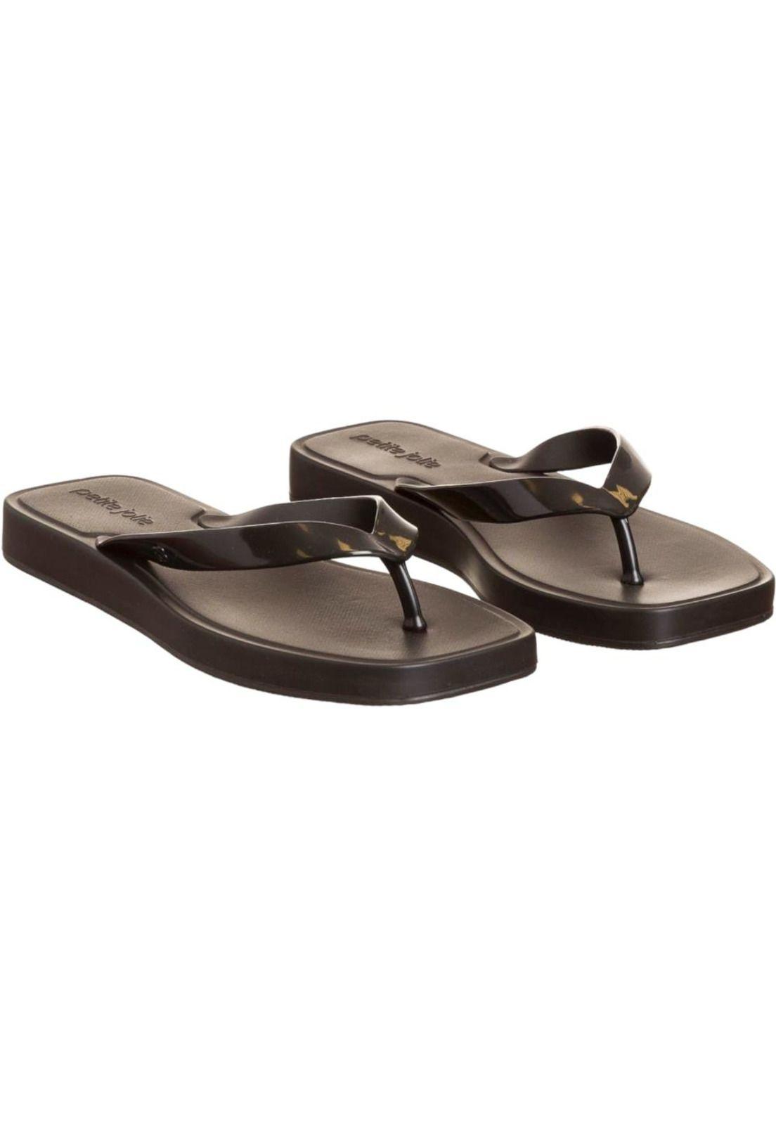 Sandalia Mujer Negro Square Petite Jolie-1