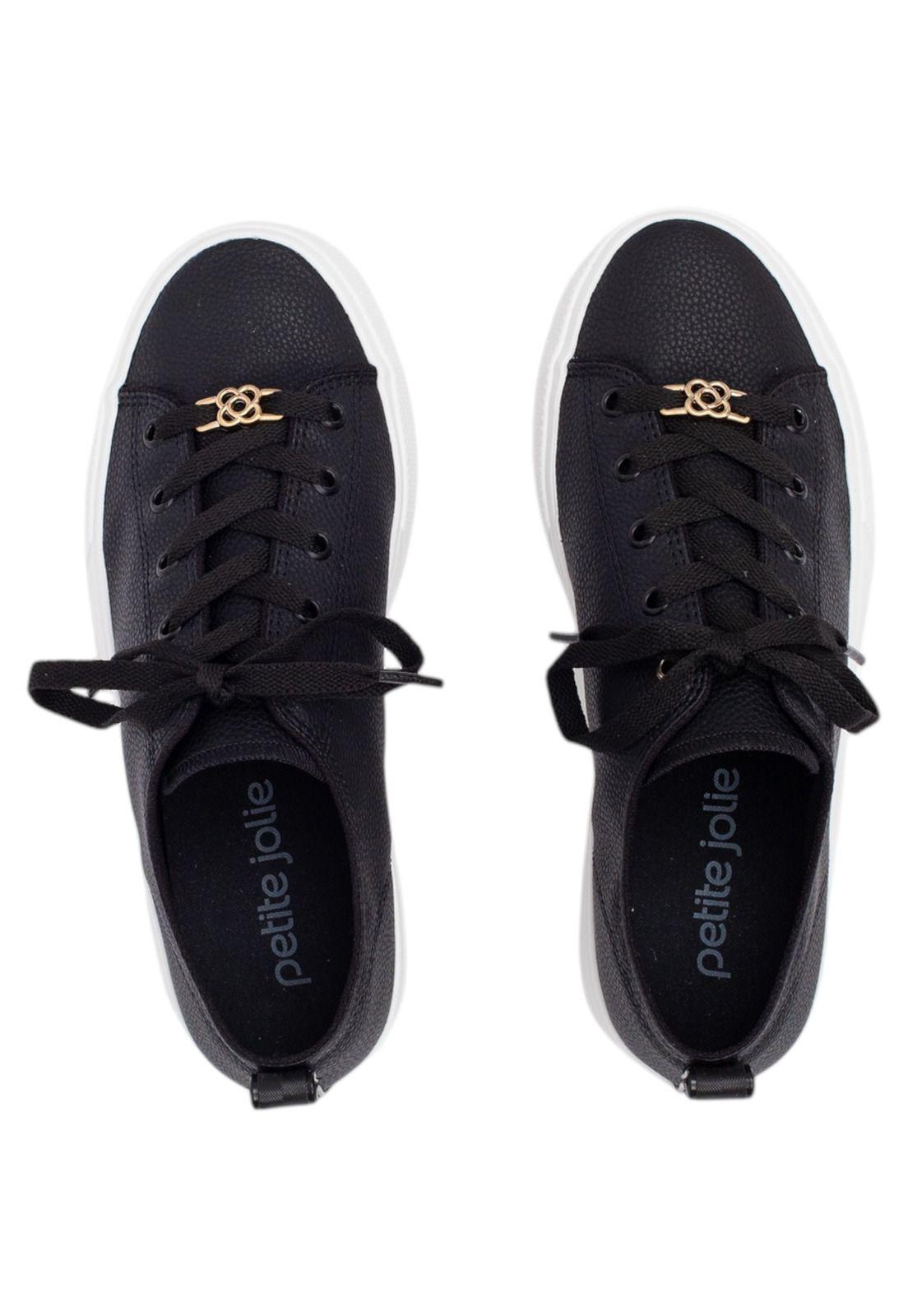 Zapatilla Mujer Negro Free II Petite Jolie-3